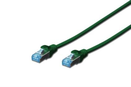DIGITUS Ecoline - Patch-kabel - RJ-45 (hane) till RJ-45 (hane) - 2 m - SFTP - CAT 5e - grön