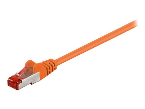 Bild av MicroConnect - Nätverkskabel - RJ-45 (hane) till RJ-45 (hane) - 5 m - F/UTP (folieöverdraget oskärmat tvinnat par) - CAT 6 - orange