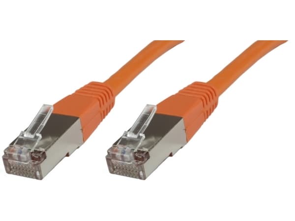 MicroConnect - Nettverkskabel - RJ-45 (hann) til RJ-45 (hann) - 20 m - SFTP, PiMF - CAT 6 - halogenfri - oransje