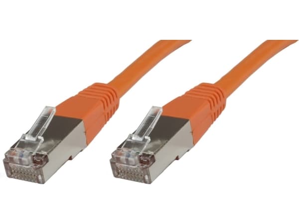 MicroConnect - Nettverkskabel - RJ-45 (hann) til RJ-45 (hann) - 20 m - SFTP, PiMF - CAT 6 - halogenfri - oransje