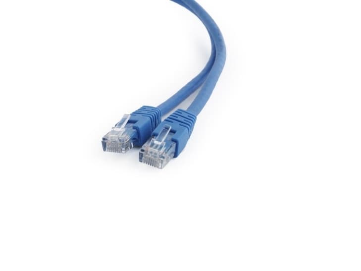 Gembird PP6U-0.5M, 0,5 m, Cat6, U/UTP (UTP), RJ-45, RJ-45, Blå