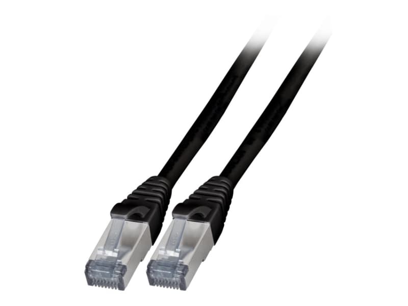 EFB Elektronik K5538SW.15, 15 m, Cat6a, S/FTP (S-STP), RJ-45, RJ-45, Svart