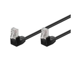 Microconnect STP502BAA, 2 m, Cat5e, F/UTP (FTP), RJ-45, RJ-45, Svart
