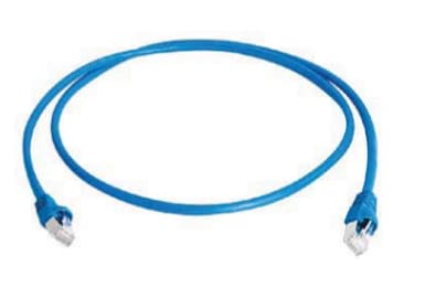 Telegärtner CAT6a, 20m, 20 m, Cat6a, S/FTP (S-STP), RJ-45, RJ-45, Blå