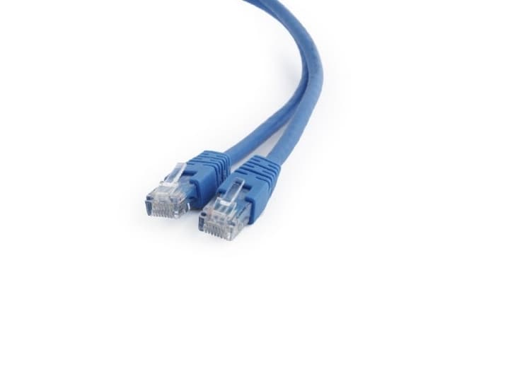 Gembird PP6U-0.25M/B, 0,25 m, Cat6, U/UTP (UTP), RJ-45, RJ-45, Blå