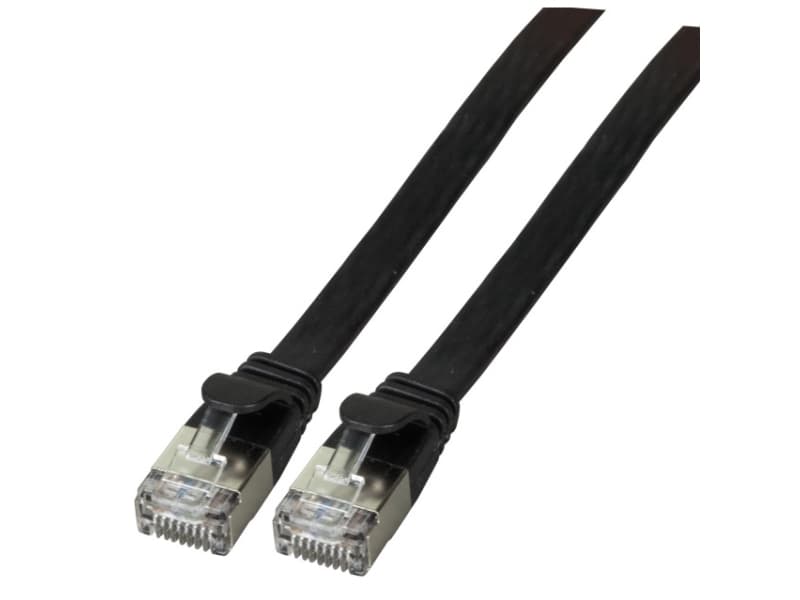 EFB Elektronik K5545SW.5, 5 m, Cat6a, U/FTP (STP), RJ-45, RJ-45, Svart