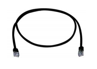 Telegärtner MP8 FS 100-3.0, 3 m, Cat5e, F/UTP (FTP), RJ-45, RJ-45, Svart