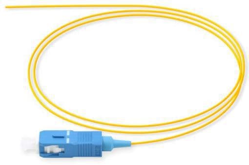 Microconnect FIBSCPIG5, 5 m, OS2, SC/UPC, Hankjønn, Gult