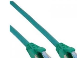 InLine S/FTP CAT6A 1.5m, 1,5 m, Cat6a, S/FTP (S-STP), RJ-45, RJ-45, Grønn