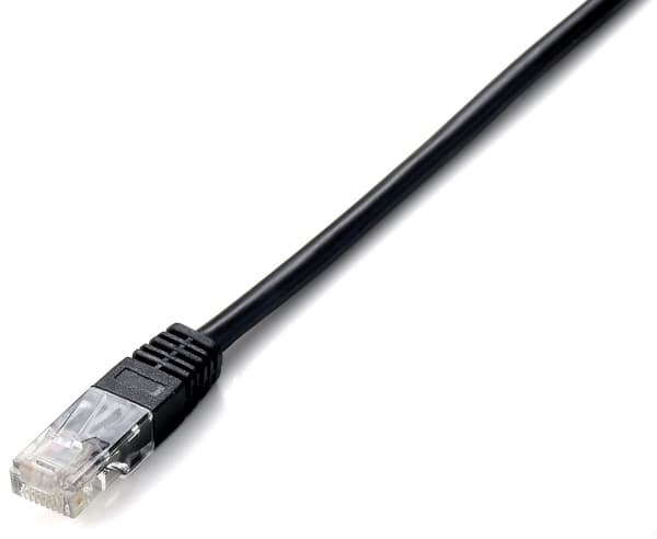 Equip 825455, 7,5 m, Cat5e, U/UTP (UTP), RJ-45, RJ-45, Svart