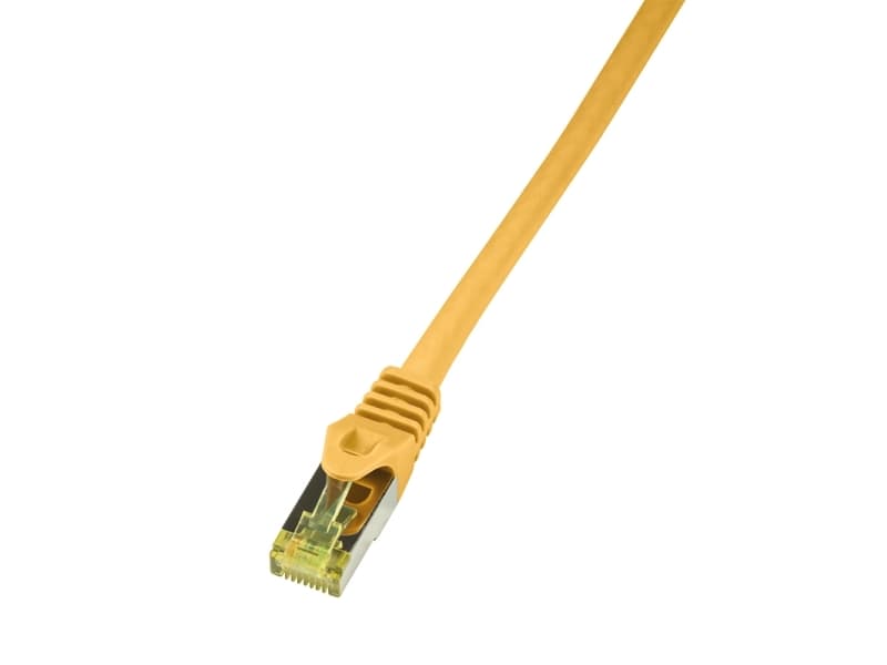 LogiLink CQ5027S, 0,5 m, Cat6a, S/FTP (S-STP), RJ-45, RJ-45, Gult