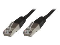 Bild av MicroConnect - Nätverkskabel - RJ-45 (hane) till RJ-45 (hane) - 5 m - FTP - CAT 6 - svart