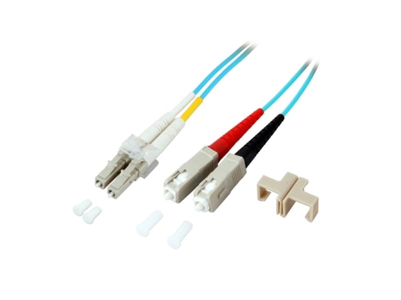 EFB Elektronik O0314.30, 30 m, OM3, LC, SC, Hane/Hane, Blå