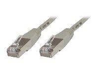 Bild av MicroConnect - Nätverkskabel - RJ-45 (hane) till RJ-45 (hane) - 3 m - STP - CAT 5e - tvinnad - grå