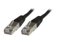 Bild av MicroConnect Modular Straight - Nätverkskabel - RJ-45 (hane) till RJ-45 (hane) - 10 m - FTP - CAT 6 - svart
