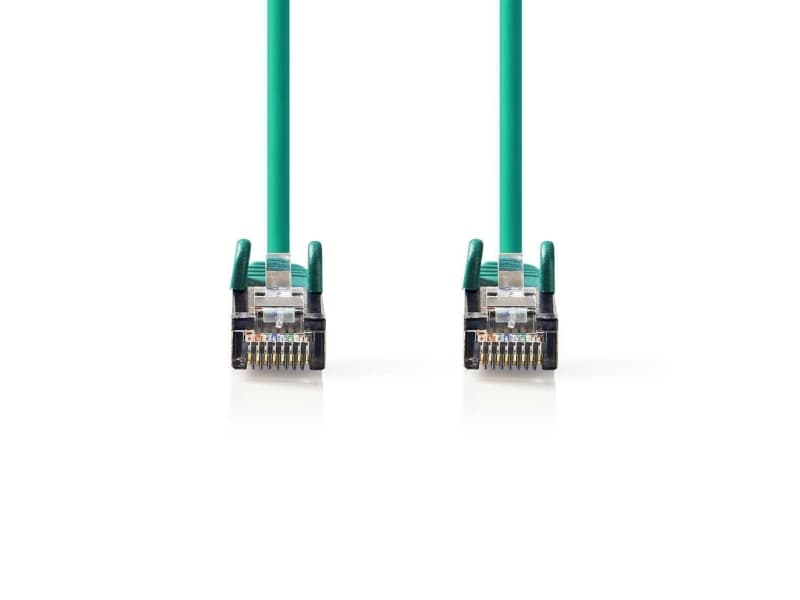 Nedis CCGP85221GN150, 15 m, Cat6, SF/UTP (S-FTP), RJ-45, RJ-45, Grønn