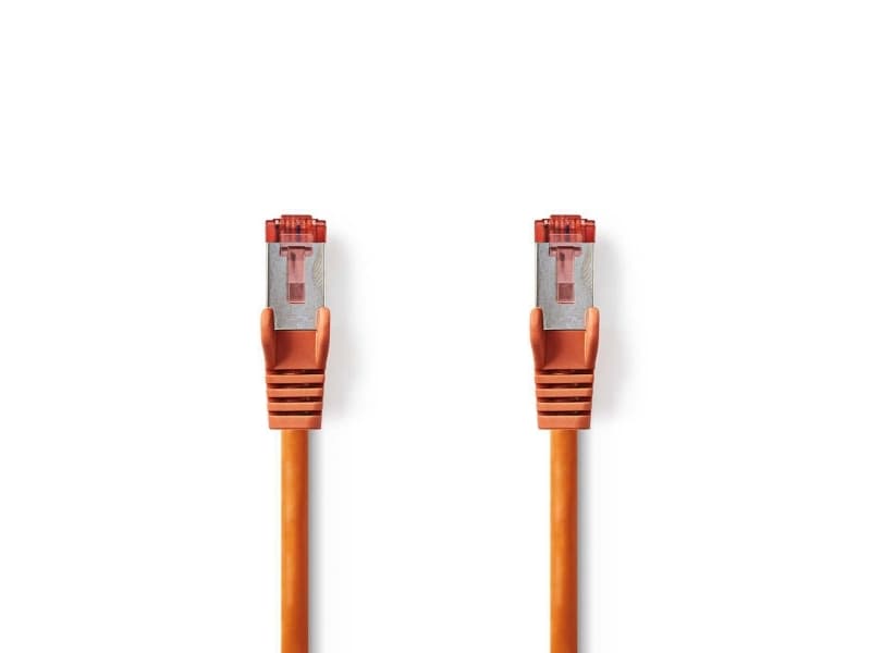 Nedis CCGP85221OG150, 15 m, Cat6, S/FTP (S-STP), RJ-45, RJ-45, Oransje