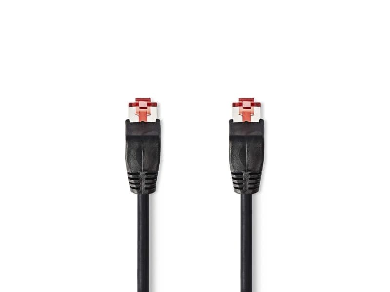 Nedis CCGP85200BK50, 5 m, Cat6, U/UTP (UTP), RJ-45, RJ-45, Svart