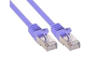 InLine S-FTP Cat.5e 2.0m, 2 m, Lila