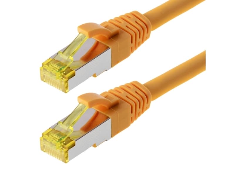 Helos 118109, 30 m, Cat6a, S/FTP (S-STP), RJ-45, RJ-45, Oransje
