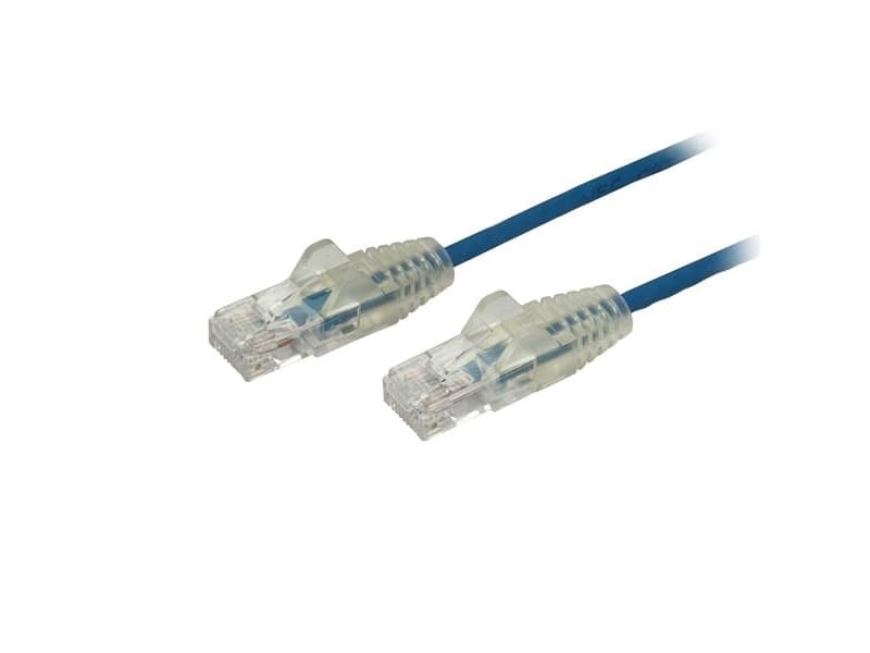 StarTech.com N6PAT100CMBLS, 1 m, Cat6, U/UTP (UTP), RJ-45, RJ-45, Blå