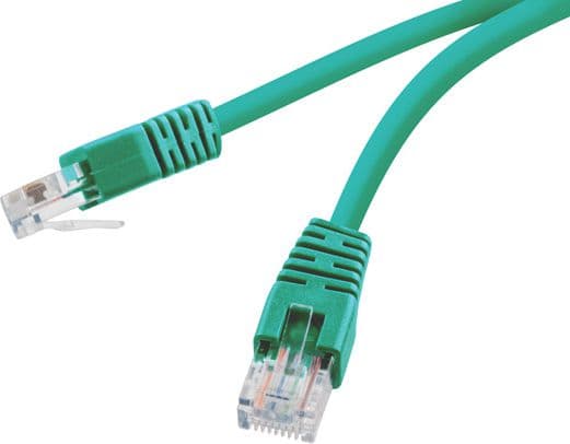 Gembird Patch cord UTP cat.5e 2m green GMB