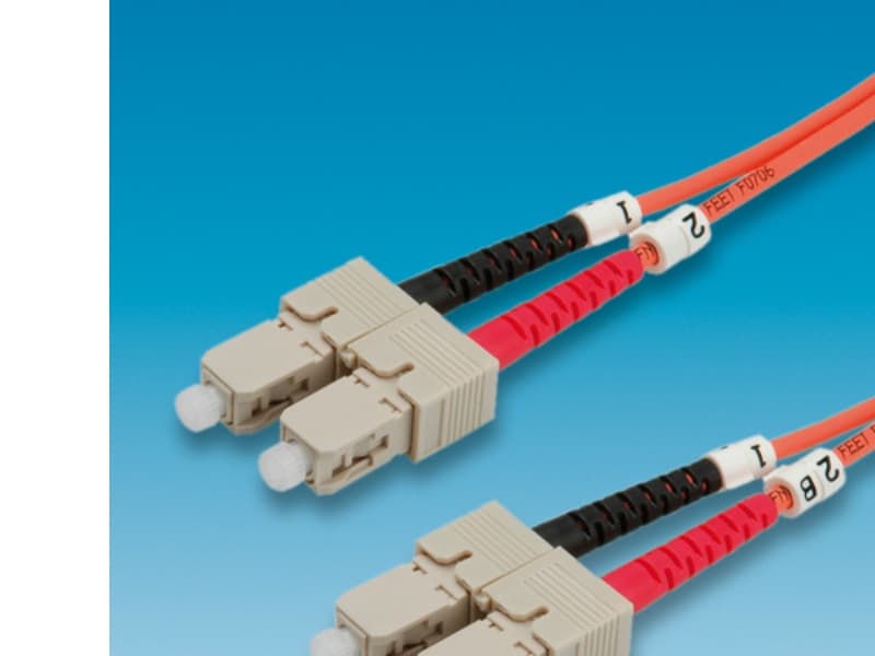 ROLINE Fibre Optic Jumper Cable 62.5/125µm SC/SC, orange 3 m, SC, SC, Orange