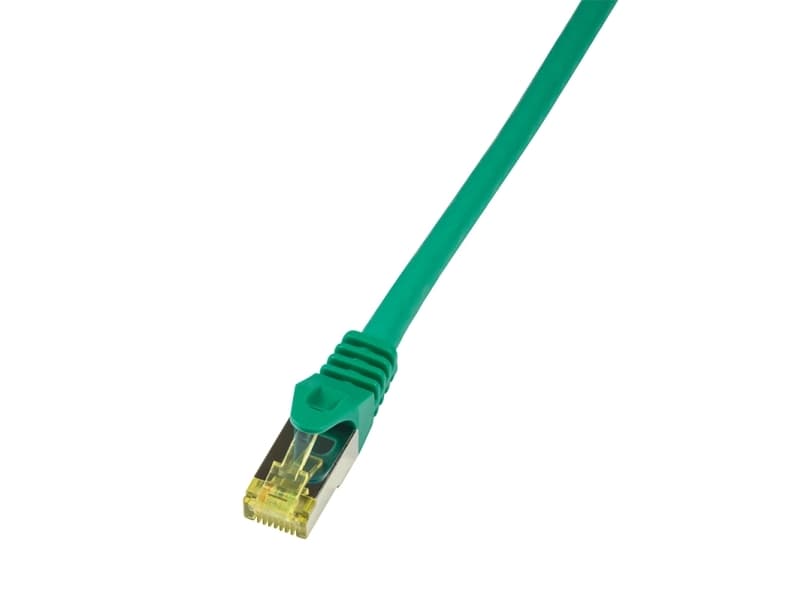 LogiLink CQ5025S, 0,5 m, Cat6a, S/FTP (S-STP), RJ-45, RJ-45, Grønn