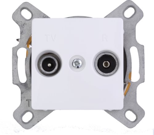Bild av Legrand CARIVA RTV aerial socket, white terminal - 773633