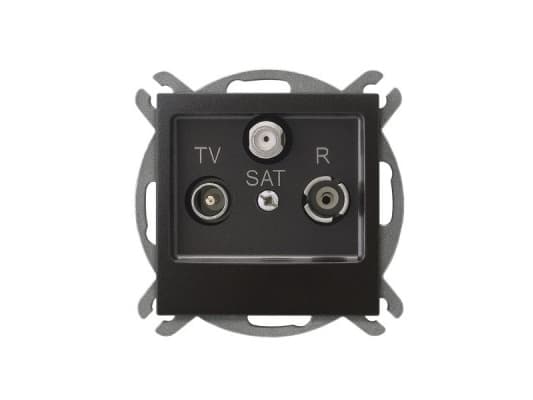 Ospel GPA-YS/m/50, Antracit, IP20, 71 mm, 38 mm, 71 mm, 104,5 g