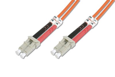 Digitus LC OM4, 5m, 5 m, OM2, LC, LC, Orange