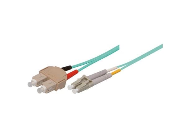 Patchkabel LWL Duplex OM3 (Multimode, 50/125) SC/LC, 3m, Good Connections® (LW-803LS3)