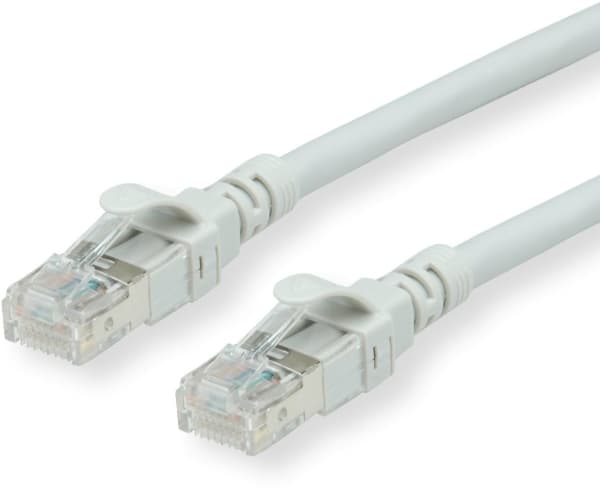 ROLINE 21.15.2970, 0,3 m, Cat6a, S/FTP (S-STP), RJ-45, RJ-45, Brun