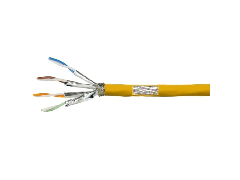 LogiLink CPV0070, 100 m, Cat7a, S/FTP (S-STP), Gul