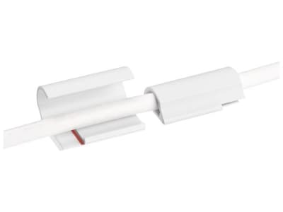 TESA Powerstrips, Kaapelikiinnike, Muovi, Valkoinen