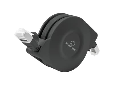 Renkforce RF-4476386, 1,5 m, Cat6a, U/FTP (STP), RJ-45, RJ-45