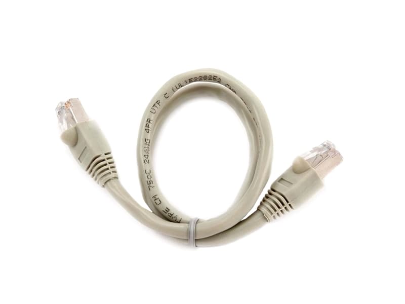 Gembird PP6-0.5M, 0,5 m, Cat6, RJ-45, RJ-45, Grå