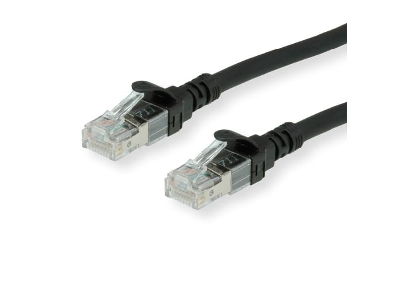 ROLINE 21152751, 1 m, Cat6a, U/UTP (UTP), RJ-45, RJ-45