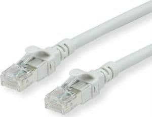 Roline Patchcord - RJ - 45-30 cm - UTP - CAT 6a - bezhalogenowy,linka - szary (21.15.2981)