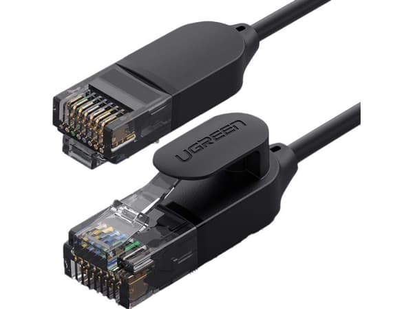 Ugreen Ugreen Internetkabel Ethernet Patchkabel Rj45 Cat 6A Utp 1000Mbps 3 M Svart (70653)