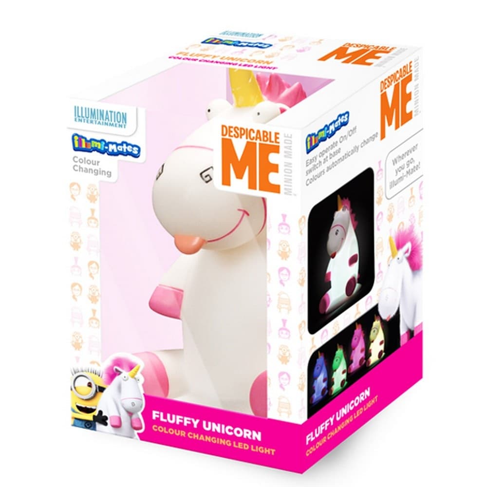 Despicable Me 3 Childrens/Kids Illumi-Mates Fluffy Unicorn Battery LED Lights