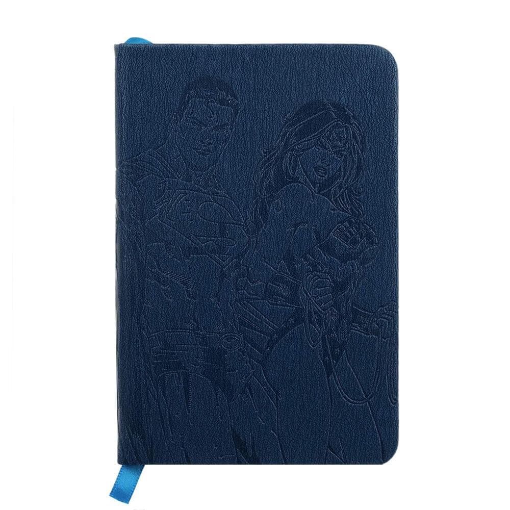 Premium A6 Pocket Notesbog - Justice League