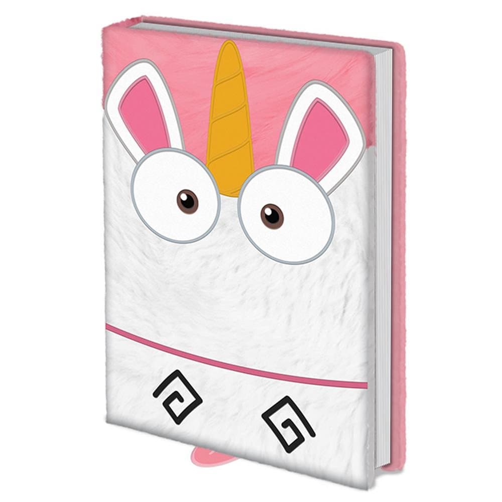 Despicable Me Fluffy Unicorn Premium Notebook