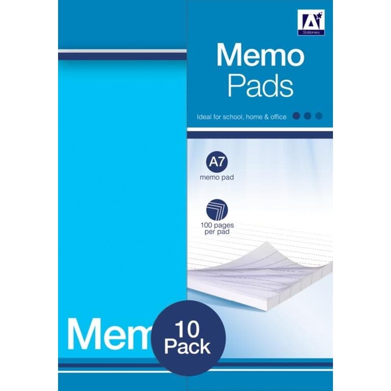 Anker Mini Memo Pads (paket med 10)