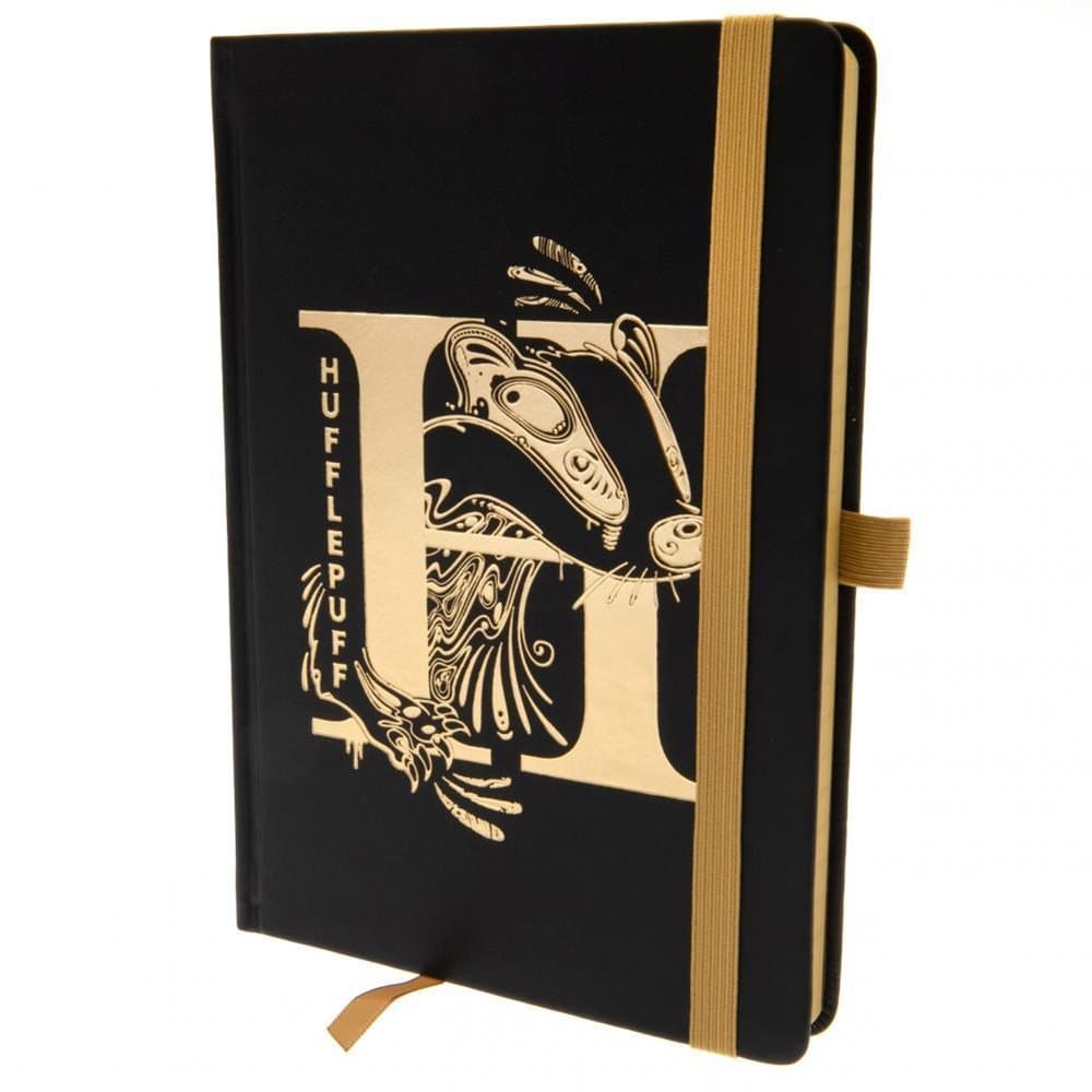 Harry Potter Officiell Hufflepuff Premium folie Notebook