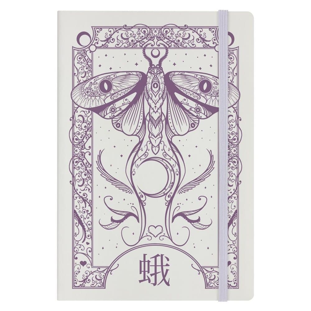 Grindstore Cryptic Moth A5 Hard Cover Notebook