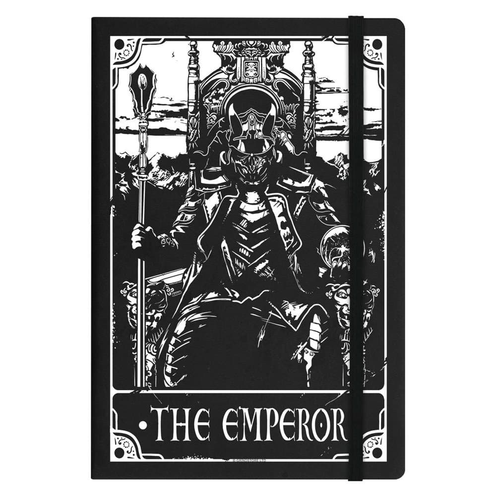 Deadly Tarot Emperor A5 Hard Cover Notebook