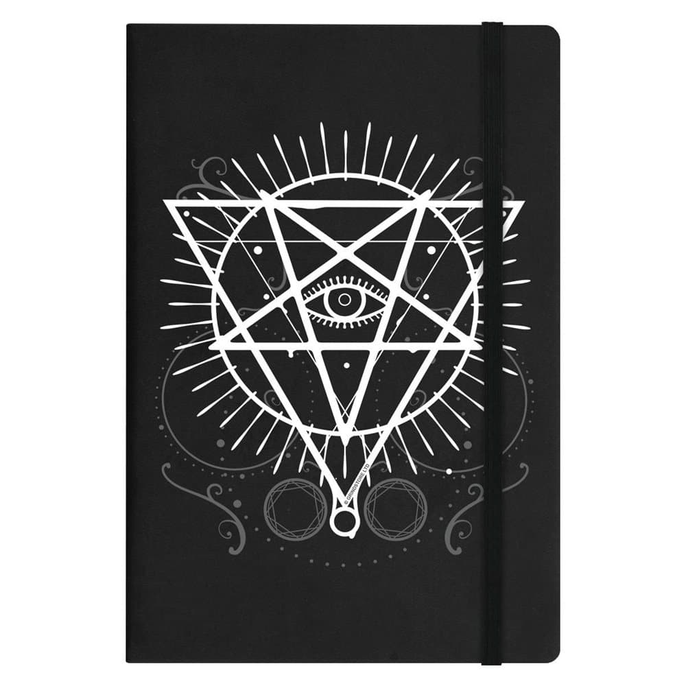 Grindstore Pentagram Eye A5 Hårt omslagsbok