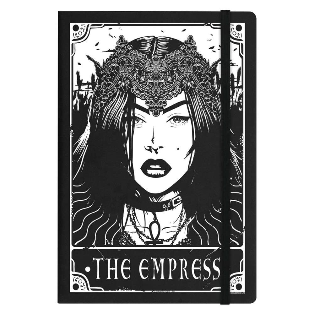 Deadly Tarot Empress A5 Hard Cover Notebook