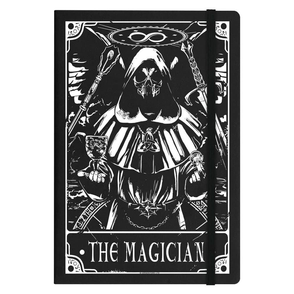 Deadly Tarot The Magician A5 Hard Cover Notebook